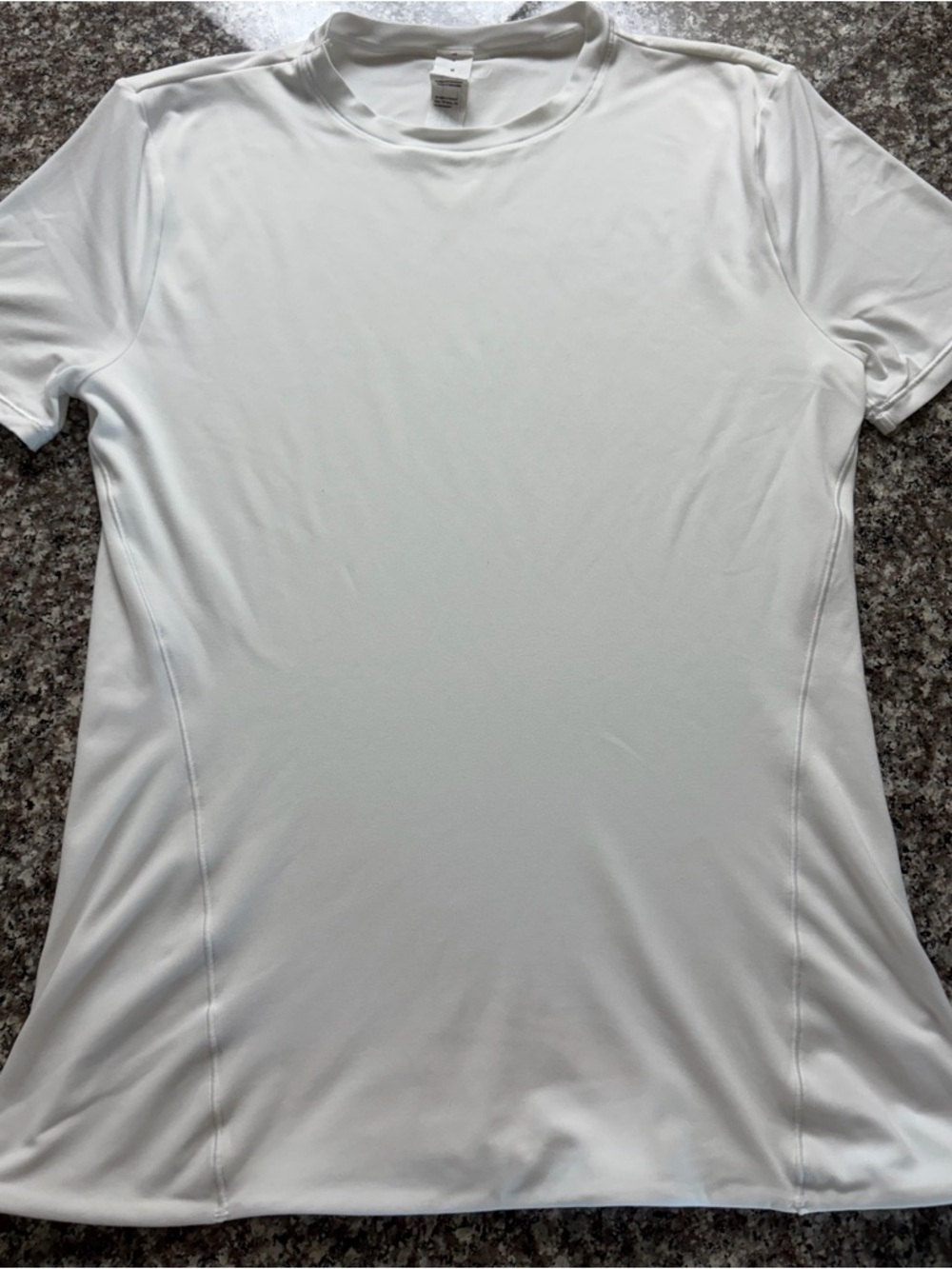 lululemon athletica White Short-Sleeve Crewneck Performance Tee